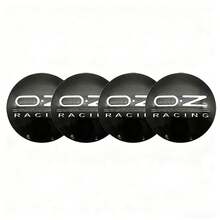 4pcs New O.Z Wheel Center Cap Stickers, Universal Wheel Logo Decals, Suitable For Car Modification, Available In 45mm/56.5mm/60mm/65mm, Durable Self-Adhesive Wheel Stickers For O.Z Wheels, Fashionable Car Exterior Decoration Accessories, Perfect Gifts For Women, Moms, Best Friends, Colleagues On Birthdays, Christmas, Valentine's Day, Mother's Day, Graduations, Thanksgiving, Halloween And More Occasions. - Multicolor - View 2