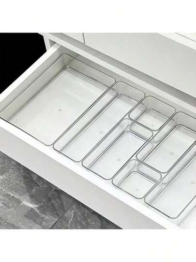 Open Drawer Storage Box, Luxurious Acrylic Cosmetics And Jewelry Storage Box, Fashionable Office Supplies And Stationery Storage Solution, Ideal Choice For Home Pantry And Handicraft Storage, High-End Ladies' Gift For Festivals And Winter Promotions, Modern And Practical Design, Suitable For Home And Office, Enhancing Elegance And Order In Every Corner.