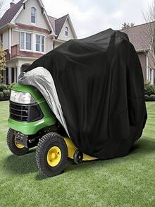 防水割草机罩 - 拖拉机罩，适用于最大 54 英寸的割草机。储物罩，重型设计，户外割草机罩，采用黑色牛津布制成，防水、防紫外线、防污，适合存放割草机，多用途户外设备保护罩。 - 查看 7