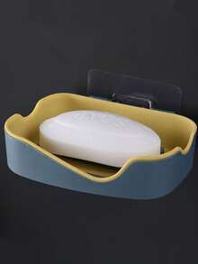 2 pezzi Portasapone da viaggio portatile montato a parete in plastica con drenaggio, per forniture da bagno e articoli da viaggio essenziali, accessori per la casa, gadget per il bagno, accessori per il bagno disponibili in quattro colori - Multicolore - Visualizzare 13