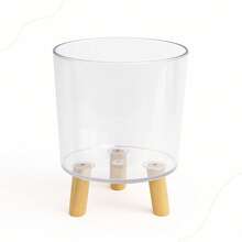 Modern Minimalist Tripod Decorative Plant Pot - 無色 - 查看 1