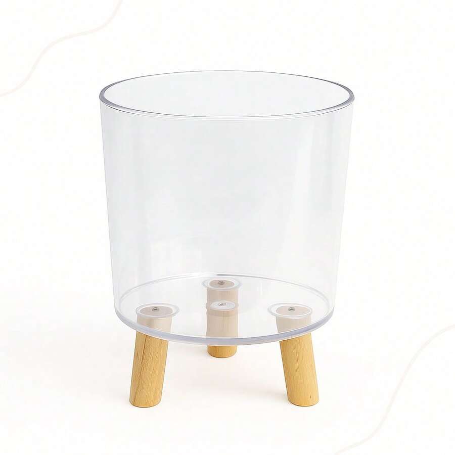 Modern Minimalist Tripod Decorative Plant Pot - 無色 - 查看 1