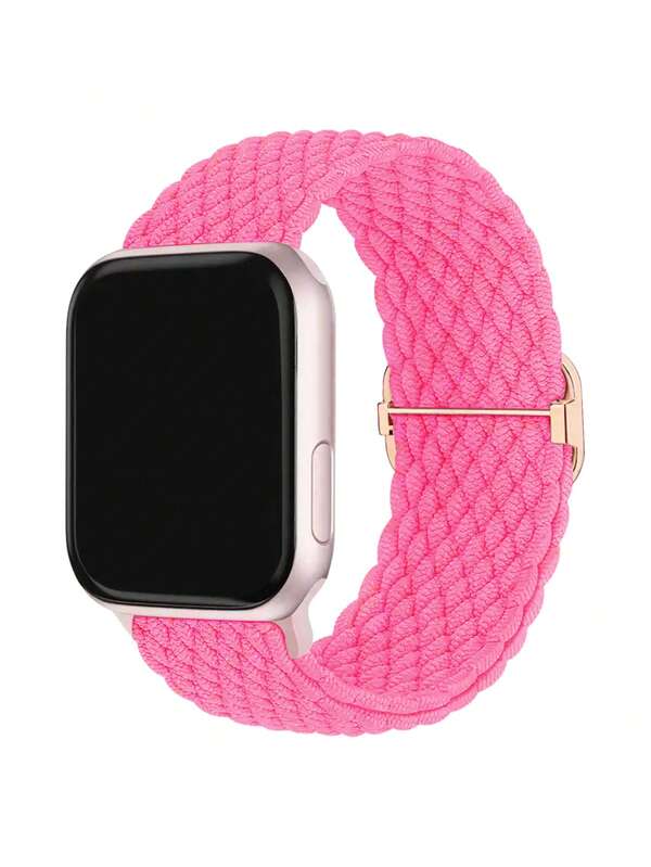 Braided Stretchy Solo Loop Compatible With Apple Watch Band 38mm 40mm 41mm 42mm 44mm 45mm 46mm 49mm For Women Men, Starlight Nylon Elastic Straps Wristbands Compatible With Apple Watch Ultra 2 Series 10 9 8 7 6 SE 5 4 3 2 1 As A Gift For Students Returning To School