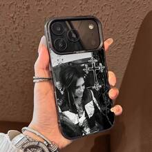 Funda de teléfono Tom Bill K-Kaulitz Cross Eyes para 17,16,15,14,13,12,11,Pro,Max,Plus,E, negro gris IMD - Z4 - Ver 9