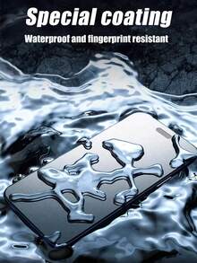 3片装陶瓷磨砂防窥屏保护膜，保护您的隐私和安全，柔韧可折叠陶瓷膜屏幕保护膜。全覆盖磨砂表面，防指纹、防摔、防刮花，触感顺滑，兼容 17/Pro Max、17 Pro、16 Pro Max、16 Pro、16 Plus、16、15 Pro Max、14 Pro Max、13、12、11系列。 - 黑色 - 查看 5