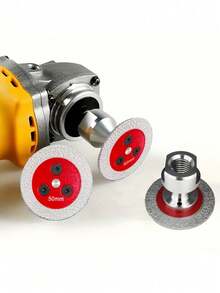 Đĩa cắt mini 2 inch/50mm M14 có mặt bích, đĩa cắt đá quý và gốm sứ, thích hợp để cắt gạch, đá cẩm thạch và đá granit, đĩa cắt khắc mini, máy cắt gạch | lưỡi cưa | phụ kiện dụng cụ cắt sửa chữa nhà cửa, gia công chính xác, cắt đá cẩm thạch, đĩa nhỏ gọn, cấu trúc chắc chắn, vật liệu chống mài mòn, dụng cụ chuyên nghiệp, đĩa khắc, nhà thầu chuyên nghiệp, người đam mê tự làm. - Nhiều màu - Xem 6