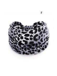 New Leopard Print Headband, Suitable For Men And Women, Suitable For Outdoor Activities And Home Wear, Comfortable And Soft Material, Suitable For All Seasons, Available In Multiple Colors. Headband, Winter Hair Accessory, Fashionable Headscarf