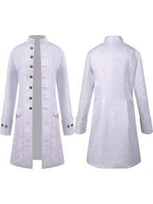 Men Cosplay Clothing - White - View 1