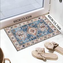 1 tấm thảm chùi chân phong cách Bohemian cổ điển, thảm trong nhà, thảm Ba Tư sáng tạo, thảm trải sàn, phụ kiện trang trí phòng ngủ, đạo cụ chụp ảnh, trang trí ngoài trời - Nhiều màu - Xem 26
