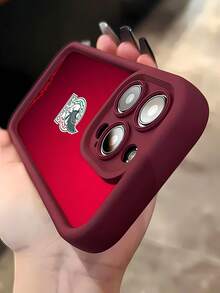 Funda para  con el espíritu del Águila de México y diseño dinámico: un toque moderno para el aficionado apasionado. Compatible con  17,  16,  16 Pro Max,  15,  15 Pro Max,  14,  13,  12 y  11 Pro. Fabricada en TPU resistente para una protección óptima contra golpes. Un regalo ideal para familiares, amigos, aficionados al deporte, cumpleaños, Halloween, Navidad y ocasiones especiales. Ofrece un agarre suave y antideslizante y un diseño artístico vibrante gracias a la impresión UV. ¡Perfecta para celebrar el espíritu y el orgullo de equipo con estilo! - Rojo - Ver 5