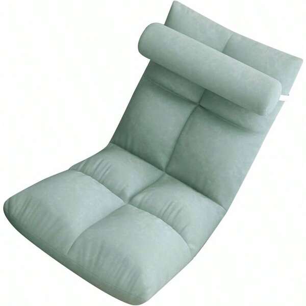 Folding Floor Chair Meditation Folding Sofa Chair Floor Chair With Back Support Chair With Back Support Floor Video Gaming Chairs For Teens Adults Peacock Blue