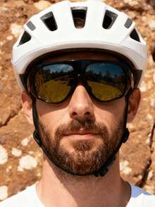 1pc/2pcs Men Fashionable Cycling Glasses , Classic Popular Design Elegant, Very Y2k, Elegant, Versatile, Great For Travel, Party, Beach,Vacay Vibes, Driving, Business, Thanksgiving And Christmas Gifts - Black - View 10