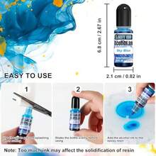Alcohol Ink Set 60 Bottles Concentrated AlcoholBased Ink For Epoxy Resin Art Tumbler Making Fluid Painting On Glass Ceramic And Leather 10 Ml Each