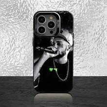 Funda para teléfono Jc Reyes Tour 2025 para 17,16,15,14,13,12,11,Pro,Max,Plus, cubierta mate negra a prueba de golpes - Z1 - Ver 12