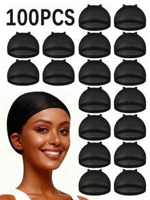 Women's Wig Cap Set - Lace Front Wig Cap, Breathable Mesh, Suitable For Daily Wear And Christmas Gift - Multicolor - View 13