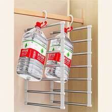 1pc Portable Storage Clothes Hanger Multi-Functional Pants Hanger Ladder Hanging Pants Folding Pants Hanger Stainless Steel Pants Hanging Pants Clip Multi-Layer Non-Marking Storage Hanging Pants Hangersh,(This Product Needs To Be Assembled By Itself. Installation Is Simple And Easy To Operate) Dress Pants Shoes Jeans Boots Skirt,Spring,Minimalist,Summer Tops