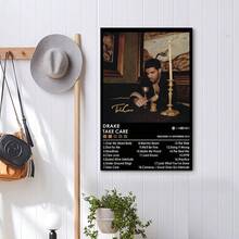 Framed Drake Poster Print | Take Care Poster | Music Poster | Album Cover Poster | Wall Decor | Music Gift | Room Decor - Đóng khung - Xem 4