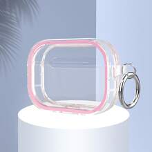 Transparent Anti-Drop Protective Case For 2/1, Soft Shell Compatible With Apple Pro 2, 3 Bluetooth Earphone - Pink - View 10