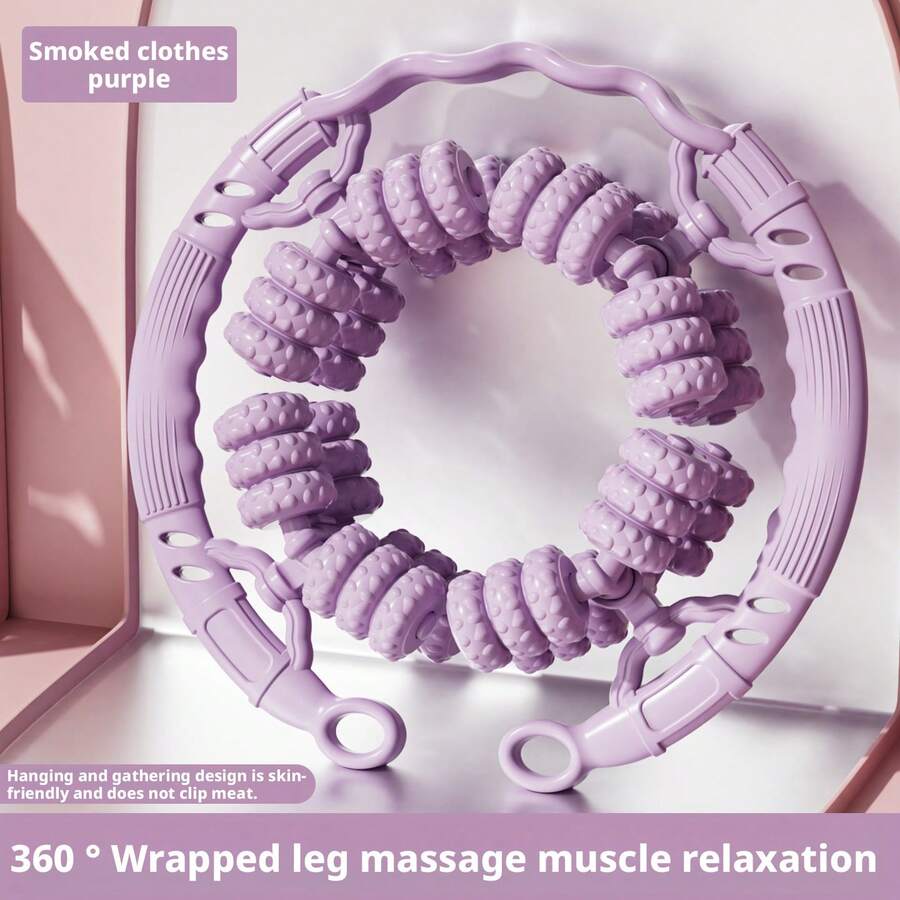 Roller Leg Massager, Circular Clamp To Relax And Stretch Calf Muscle, Slim Leg Massage Roller