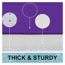 Memory Foam Bath Mat 30x20, Extra Soft And Absorbent Bathroom Mats, Non Slip Washable Carpet For Floor, Shower And Tub, Deep - 多色67 - 查看 2