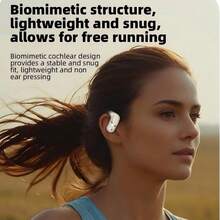 Monster AURA FIT X03 Open Ear Hanging Ear Bluetooth Headphone 360° Panoramic Sound BT5.4 Wireless Bluetooth Earbuds Ergonomic Design Suitable For Sports Study And Office Work - Multicolor - View 8