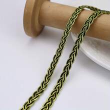 6 Yards Braid Gimp Trim Braided Cord Scalloped Edge Braid Rick Rack Trim For Sewing, Pillows, Home Curtain - Multicolor - View 5