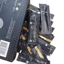 Miel bocal vigorizante natural Black Horse 24 sobres de 10G c/u natural sabor dulce amargo honey - Amarillo Mostaza - Ver 2