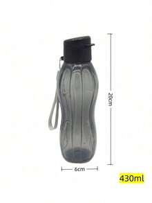 1个600毫升/20盎司大容量塑料运动水壶,带腰带,适合户外健身、运动和旅行 - 彩色 - 查看 23