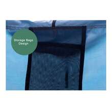 1.2m X 1.2m X 1.9m Outdoor Shower Tent, Privacy Pop-Up Changing Room For Camping Beach & Portable, Instant Portable Outdoor Shower Shelter With 2 Windows, Thicker Waterproof For Bathing - 黑色 - 查看 5