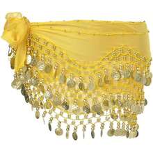 肚皮舞围巾，时尚肚皮舞，舞蹈臀巾/腰带，裙子，舞蹈配饰 - 彩色 - 查看 8