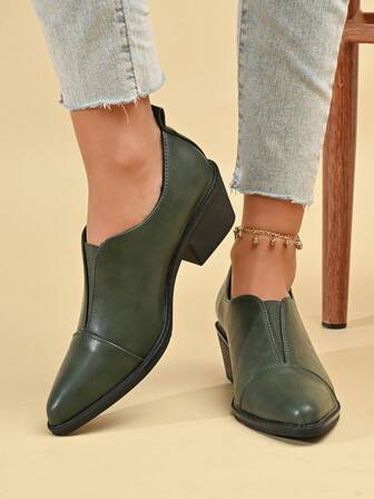 Nuevos mocasines elásticos de estilo británico, cómodos y versátiles para mujer, ideales para uso casual, oficina, viajes y vacaciones