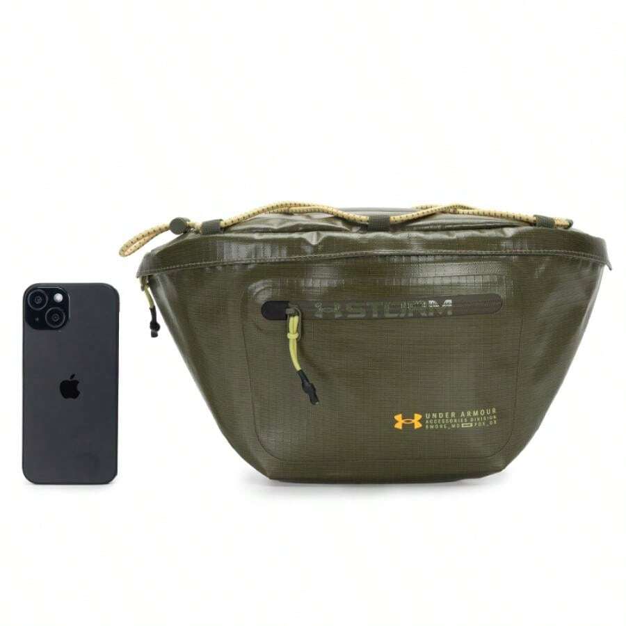 Under Armour Summit Waist Bag For Men And Women, Stylish Crossbody Bag For Travel, Casual, Daily Commute, Shoulder Bag. 1376463-390 - Green - View 1