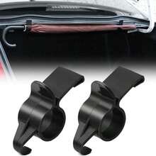 Organizador multifuncional para el coche - Incluye soporte para paraguas, gancho para el maletero, gancho para toallas y otros accesorios de almacenamiento para la organización del interior del coche - Negro - Ver 4