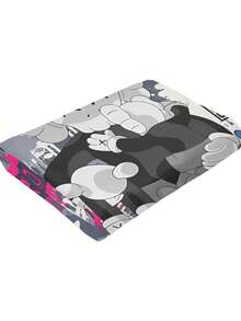 Kawss Kawaii Kaw  Blanket Flannel Blanket, Super Comfortable Winter Warm Blanket Summer Air Conditioning Blanket, Soft And Light Bed Sofa Decoration, Not Easy To Shed, - màu đen - Xem 7