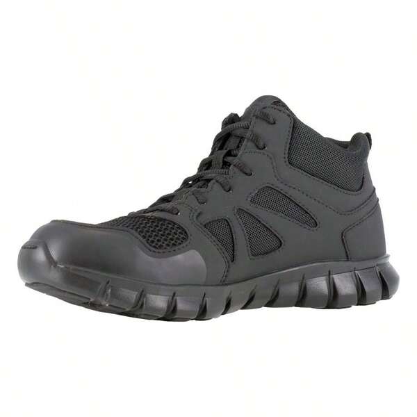 Mens Sublite Cushion Tactical Mid Soft Toe Eh Work Safety Shoes Casual - Black