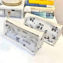 这款史努比透明铅笔盒用途广泛，可用作铅笔盒、文具袋、化妆包、收纳袋、学生钱包、手提包，也可作为圣诞节、新年、生日、节日派对礼物。 - 彩色 - 查看 1