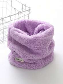 1 件儿童冬季羊毛围巾颈部保暖器（男孩和女孩适用） - 純色圍脖 - 查看 23