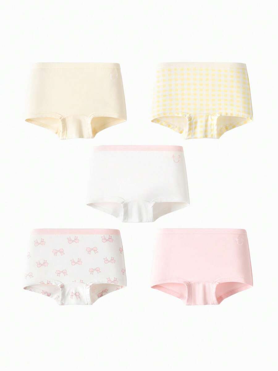 Balabala 少女弹力内裤 5 条装