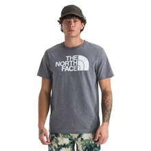 The North Face Core Half Dome Short Sleeve Tee -Men's |  | Men Sports Tees & Tanks - TNF Mid Grey Heather / TNF White - View 1