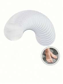 6pcs Waterproof Anti-Slip Stickers For Bathroom And Shower, Transparent Anti-Slip Bathtub Stickers To Prevent Slips In Bathroom, Peva Tape Anti-Slip Stickers, Removable Adhesive Shower Floor Stair Decals - Protect Floors And Steps, Easy To Remove Without Leaking Glue, Suitable For Home Bathrooms And Stair Corridors, Etc. Home Bathroom Decor Fall Decor Back To School