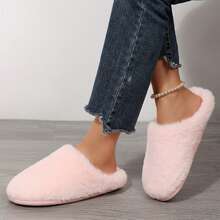 Slippers For Women Ladies House Shoes Soft Plush Memory Foam Slippers Warm Fuzzy Fluffy Bedroom Slippers Fall Winter Shoes Cotton Fuzzy Slippers Indoor House - 粉色 - 查看 8