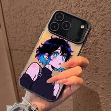 Funda de teléfono de alta belleza con diseño de concha plateada, compatible con Apple  17 16 15 14 13 12 11 Plus, funda protectora, cubierta de dispositivo, accesorio móvil, patrón de moda, impresión artística, impresión de alta calidad, material resistente, accesorio de anime, funda de , amantes kawaii, fanáticos del anime. - Mezcla de colores - Ver 7