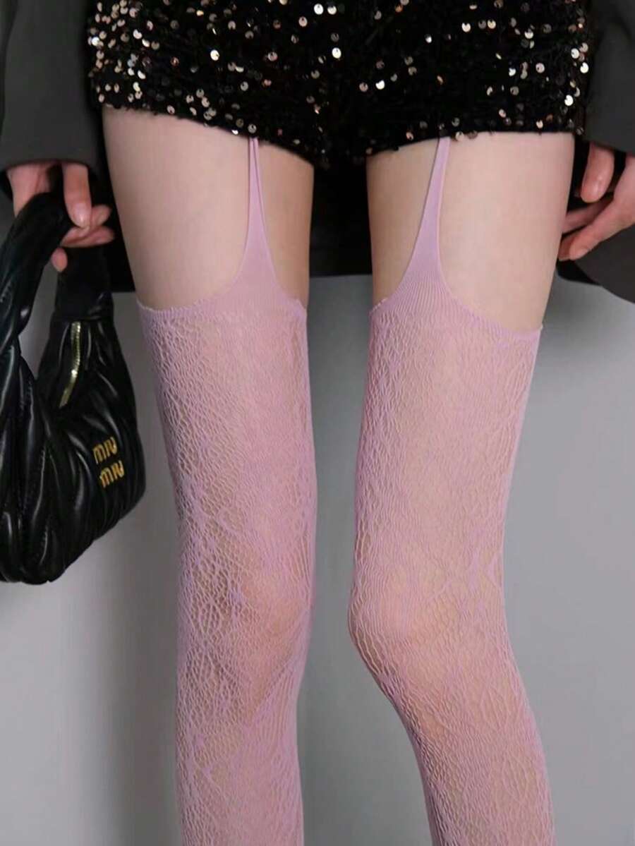 1pc Sexy Vine Pattern Mesh Thong, Suitable For Nightclub Parties And Nighttime Activities, Ideal For Nightclub, Nightlife, Dates, Performances, And Honeymoons - Playful Stockings And Bodysuits Lingerie - Multicolor - View 1