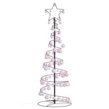 LED Christmas Tree With Baubles 100 LEDs Warm White 150 Cm - Multicolor - View 4