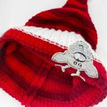 驯鹿圣诞帽，经典针织圣诞派对帽，驯鹿图案，柔软节日头饰，男女通用，圣诞配饰，节日头饰，圣诞节和新年礼物的完美之选，圣诞装饰，家居圣诞礼物，圣诞装饰 - 馴鹿圖案 - 查看 9