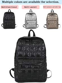 New Autumn And Winter Checkered Backpack Outdoor Leisure Large Capacity Bag - Multicolor - View 1