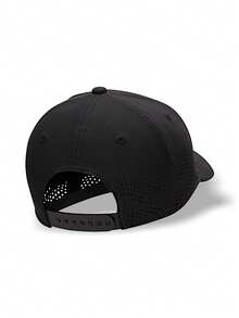 Nike DFADV棒球帽，弹性好，纯色，运动日常款，男女通用，黑/白配色，FB5636-010 - 黑色 - 查看 3