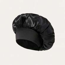 Satin Bonnet Silk Bonnet Hair Bonnet Jumbo Size For Sleeping Satin Bonnet Stretchy Tie Band For Women For Bedroom, Travel, Office, School Boy Valentine Heart Women's Valentine - Multicolor - View 14