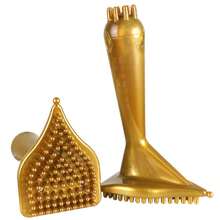 Bàn chải massage unisex, bảng cạo Gua Sha, bàn chải massage Gua Sha bằng nhựa, bàn chải tinh dầu, bàn chải massage đa chức năng có chức năng sưởi ấm. - Nhiều màu - Xem 11