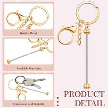 DIY Keychain, Phone Case, Earphone Case Pendant, Fashionable Gradient Colorful Metal Keychain, Personalized Removable Bag Charm And Phone Strap Accessory For Women Girls Teens, Customizable Craft Supplies For DIY Gifts, Ombre Iridescent Key Ring For Back To School Parties Halloween Christmas Stocking Fillers Birthday Bridal Party Favors Travel Everyday Use Stylish Minimalist Modern Accessory For Purses Keys Phones Cute Charm